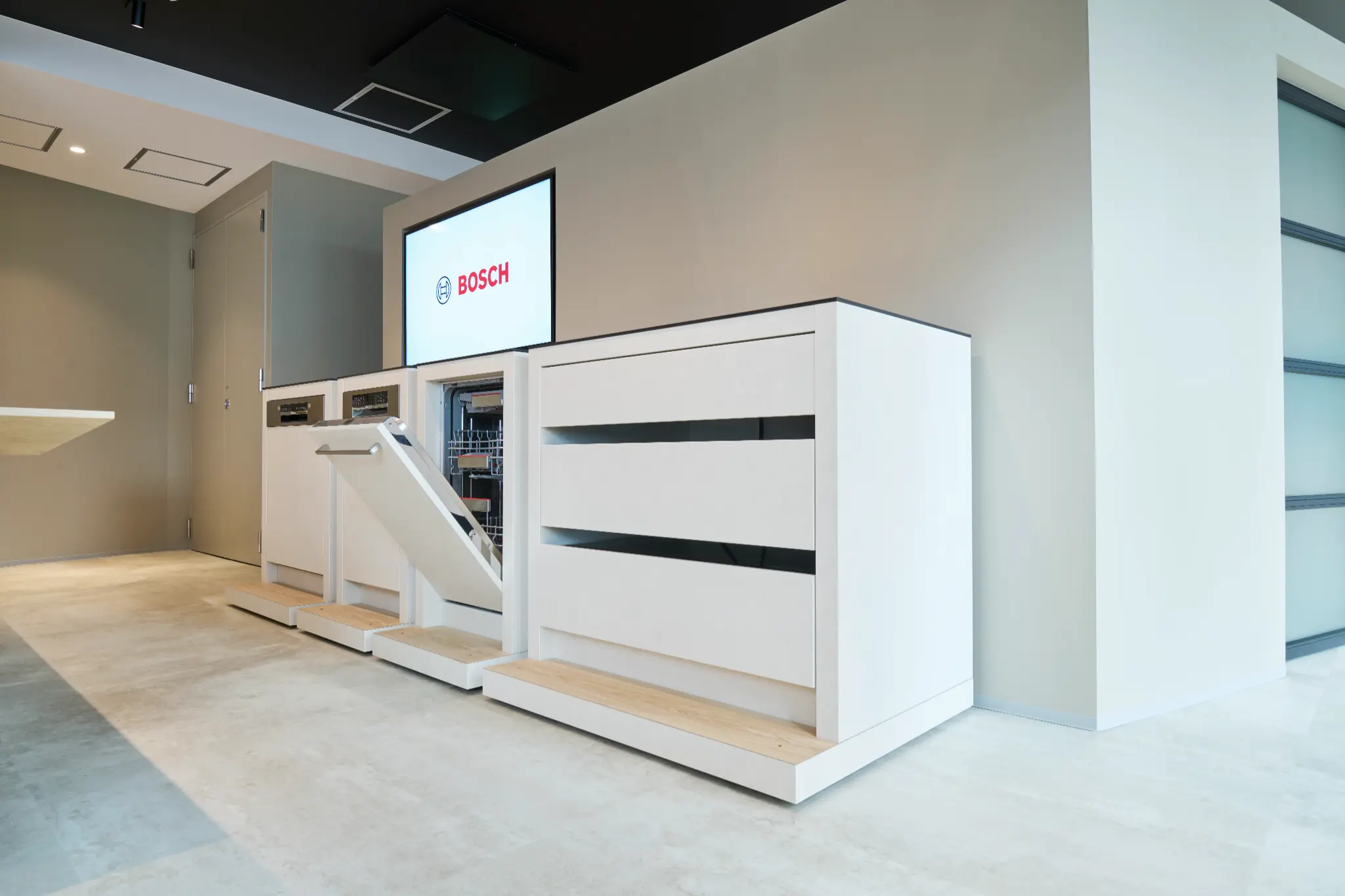 Bosch UnserHaus Aoyama 食器洗い機展示