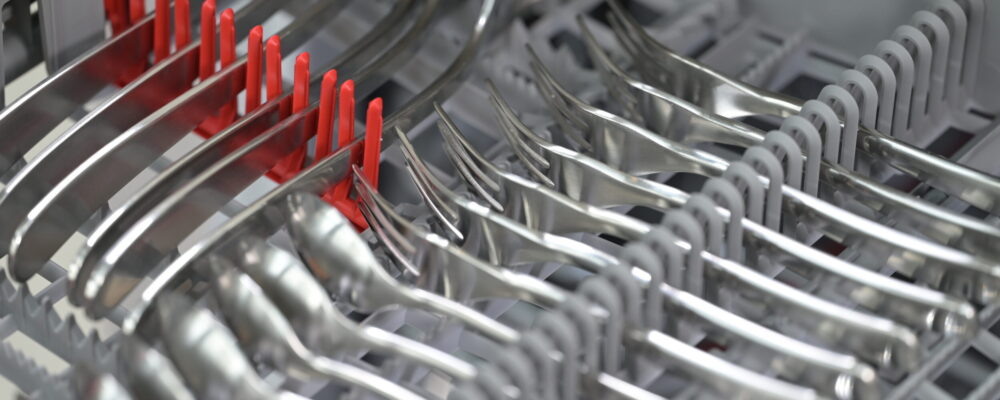 Bosch食洗機　バスケット・カトラリートレイの使い方