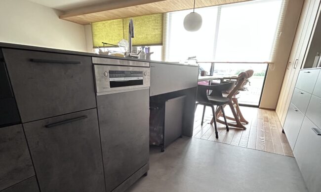 【新設キッチン・幅45cmモデル】K様(3人家族)