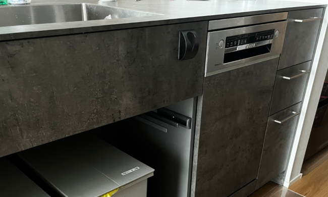 【新設キッチン・幅45cmモデル】S様(3人家族)