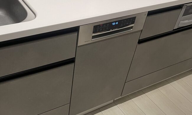 【新設キッチン・幅45cmモデル】U様(4人家族)